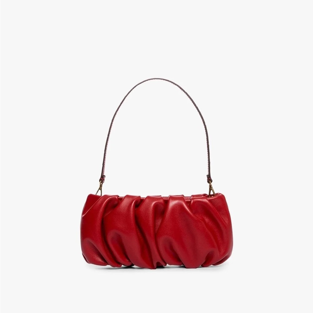 STAUD FAVORITE VERSATILE LAMB LEATHER BAG CLUTCH